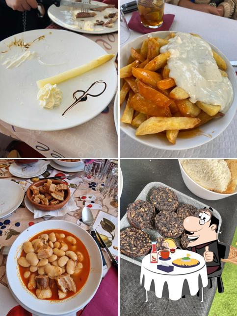 Plato de queso en LA NOGALERA