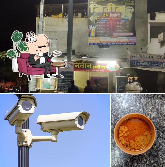 The interior of Nitin dum biryani