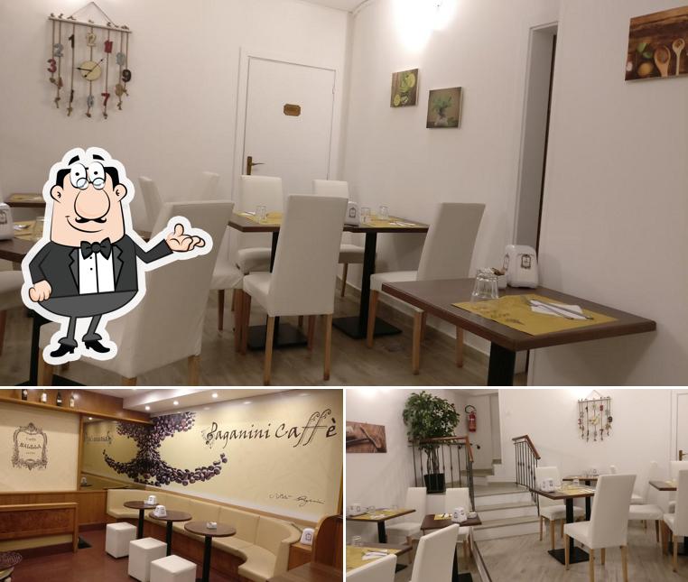 Dai un'occhiata agli interni di Paganini Caffè