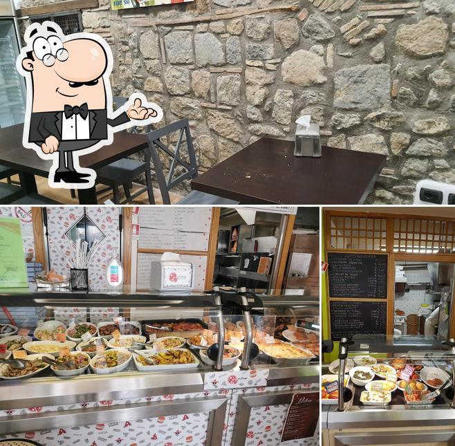 Gli interni di Pizzeria Rosticceria Da Papayo Bolsena