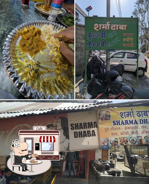 Check out how Sharma Dhaba looks outside