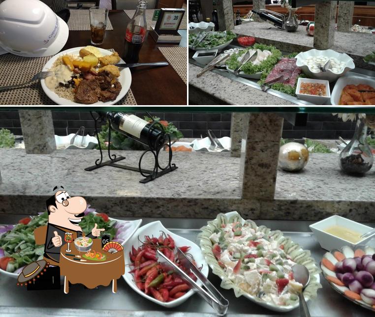 Platos en Pizzaria Jardim do Lago