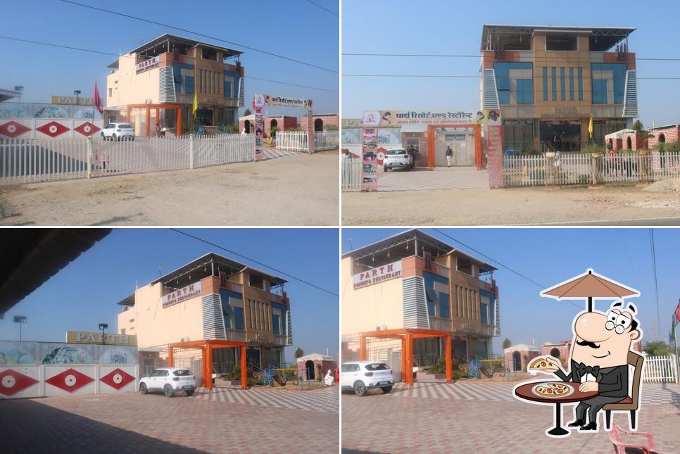 Enjoy the view outside Parth Resort & Restaurant (Best Resort And Restaurant in Gangapur City)