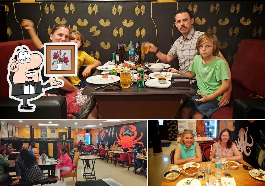 The interior of The Fisherman's Bay