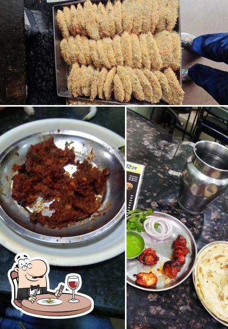 Food at Bismillah Hotel