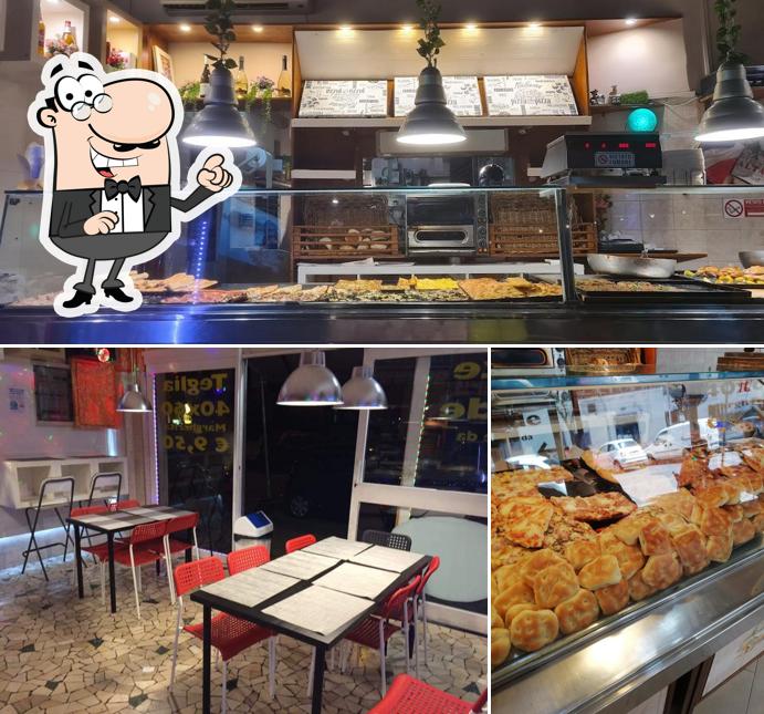 Gli interni di Pizzeria Broadway