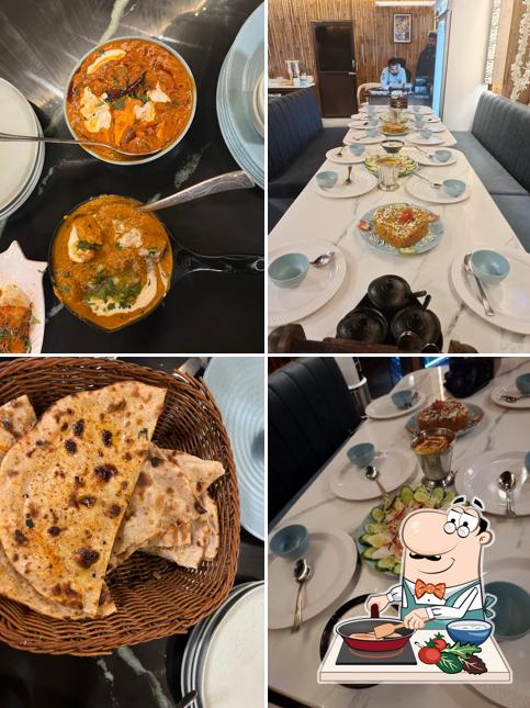Chicken curry at Waris Farm Dhaba