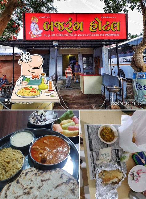 The image of Bajrang Hotel’s food and interior