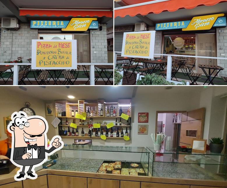 Gli interni di Abruzzo Pizza