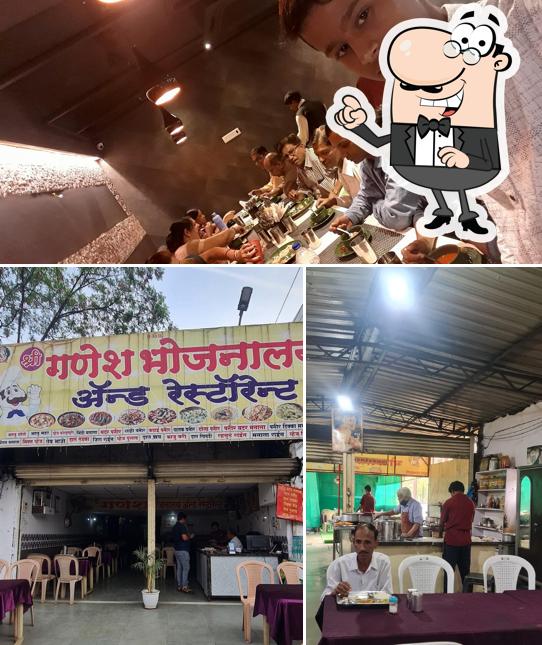The interior of Shree Ganesh Bhojanalaya shivbhojan thali #493