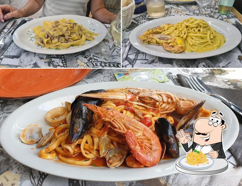 Spaghetti alla carbonara al La Pregiata