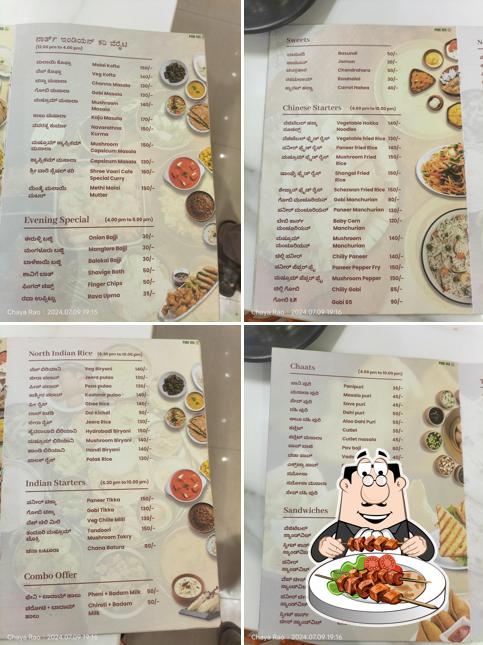 Meals at Shree Vaari Cafe Mysuru and M S Narayana Sweets