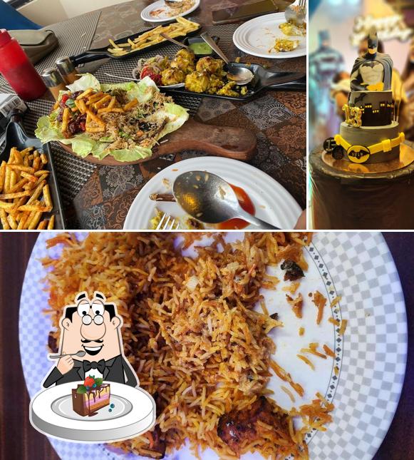 Chocolate cake at The Capetown Cafe