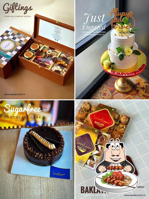Food at Sweet Crunch