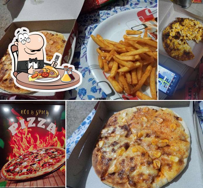 Order various kinds of pizza