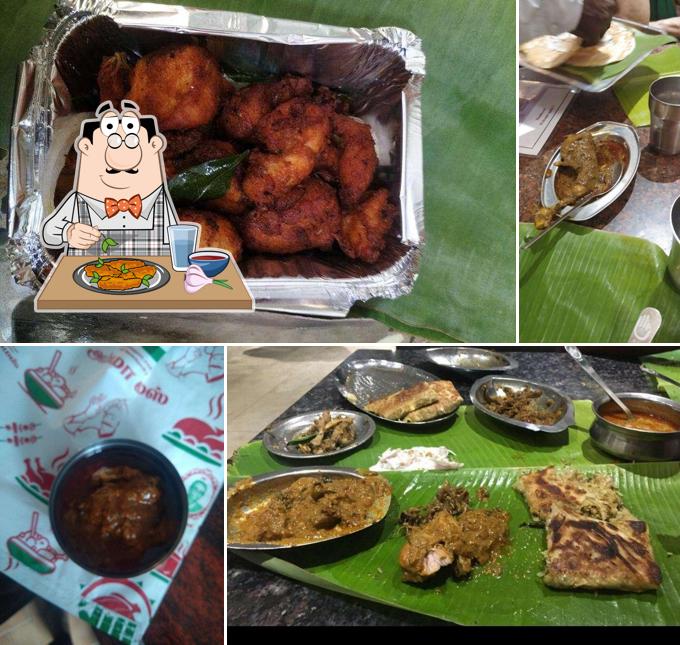 Chicken wings at Amma Mess