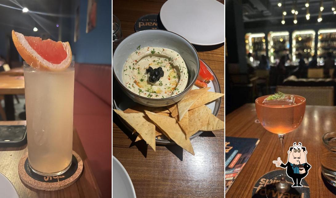 Bar Spirit Forward provides a variety of beverages