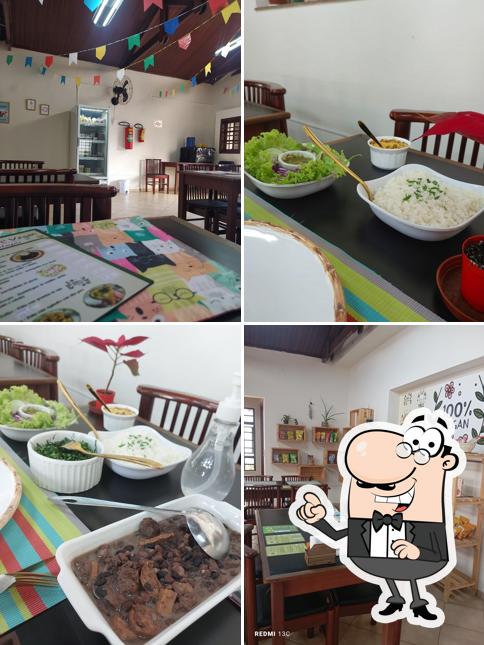 O interior do Canto Orgânico