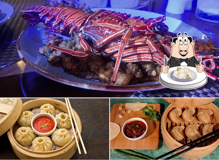 Dumplings at HONEY HUB RESTRO