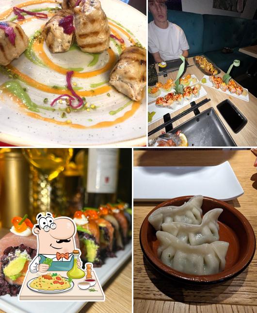 Cibo al Ristorante Sushi Rare Cocktail Bar Prenotazione Tavolo Servizi d'Asporto