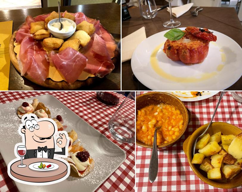 Cibo al Trattoria Da Gina