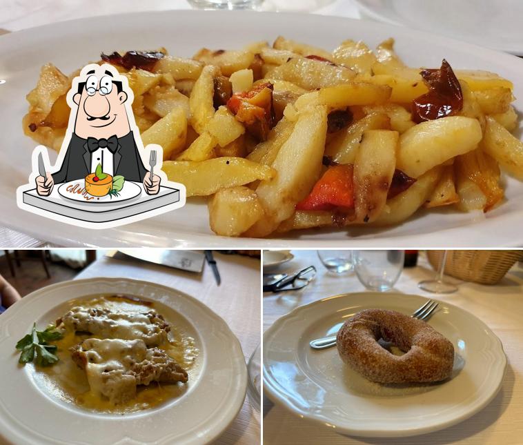 Platti al La Taverna di Baffone