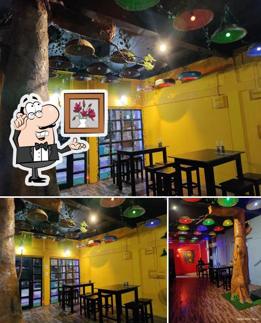 The interior of Ki khabo - Cafe and Restaurant