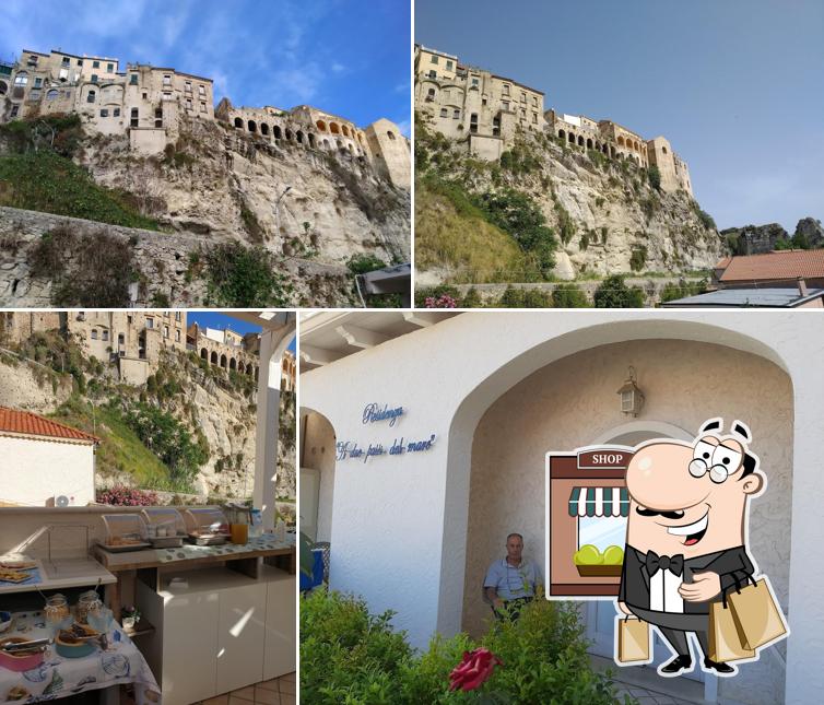 Goditi la vista dagli esterni di Residenza A Due Passi Dal Mare