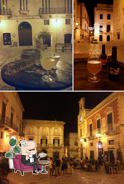 Gli interni di Birreria Oi