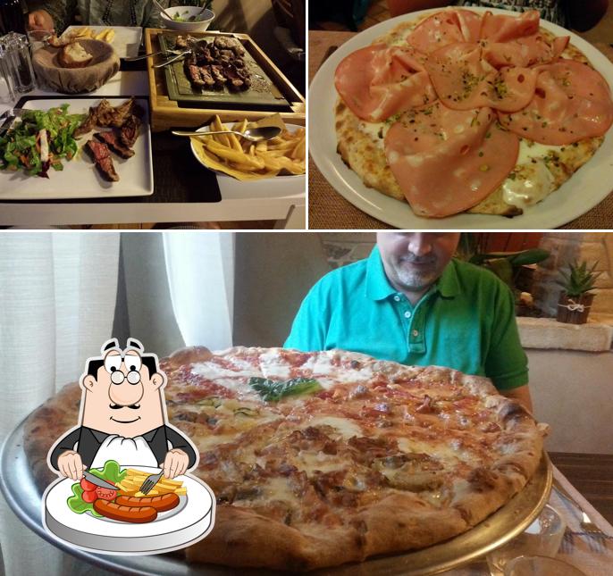 Cibo al Ristorante Mezzo Baiocco