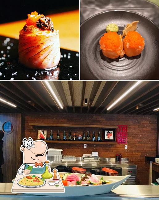 Platos en Sushi Tanabe