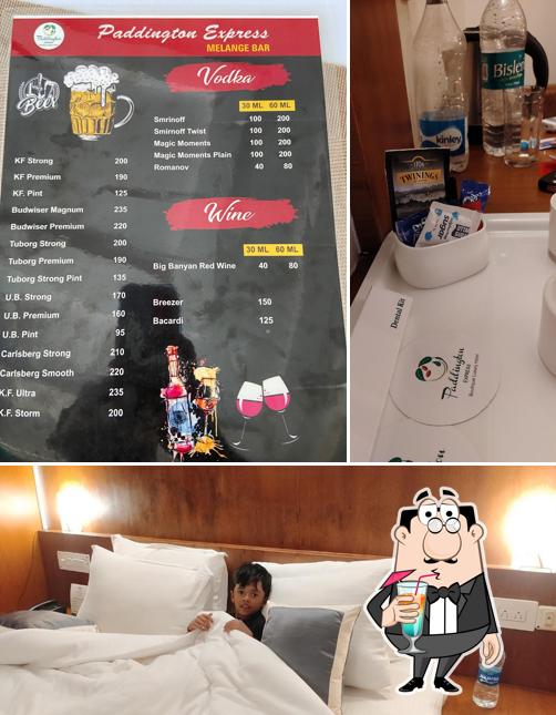 The restaurant's drink and exterior