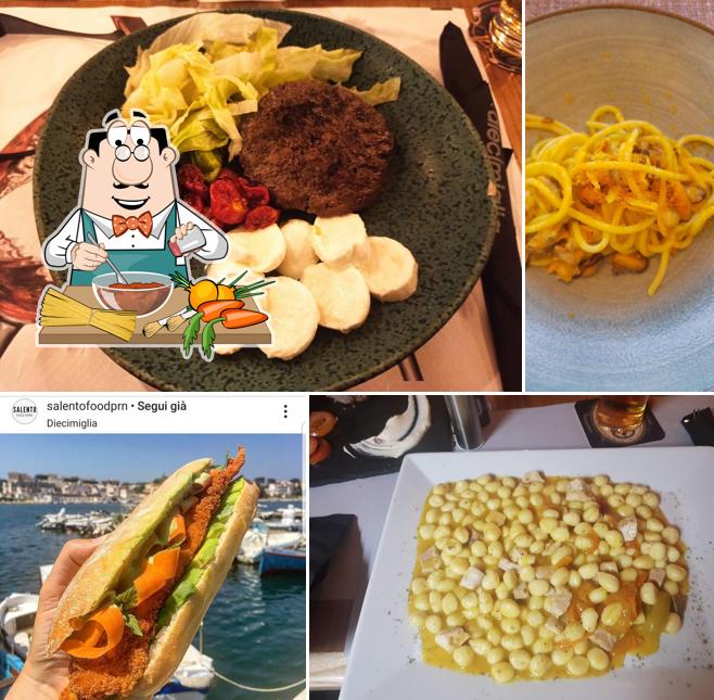 Spaghetti alla bolognese al Ristorante Diecimiglia Hosteria Contemporanea a Brindisi