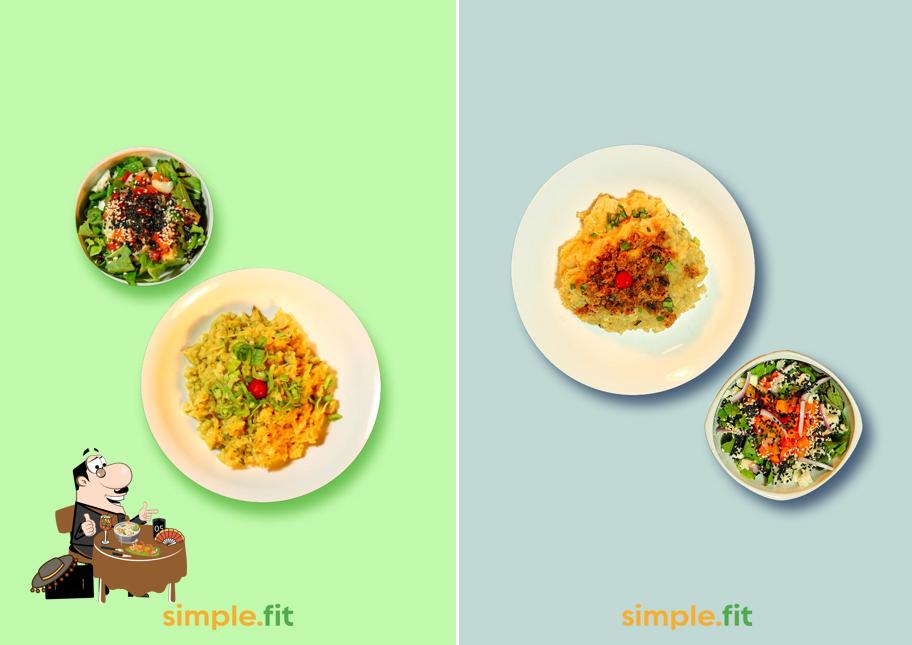 Comida em Simple Fit