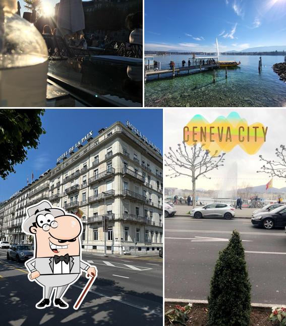 Gli esterni di Glacier Terrasse du Lac