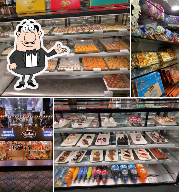 The interior of Wadhwa Bakers