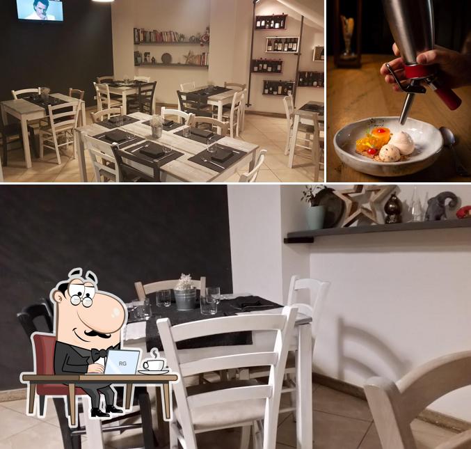 Gli interni di Beccaccino Osteria