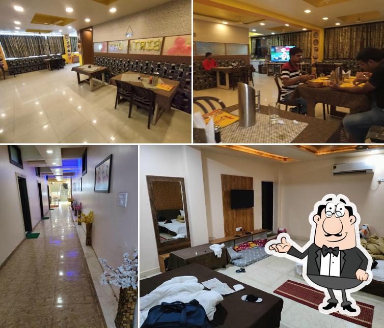 The interior of Hotel Neelkanth & Tadka restaurant & cafe