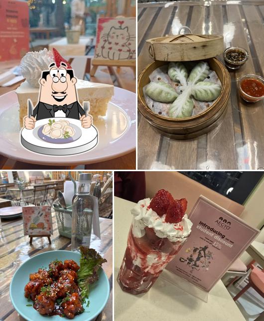 Dumplings at Aegyo Cafe & Bakehouse