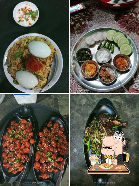 Meals at Gomseng Dhaba