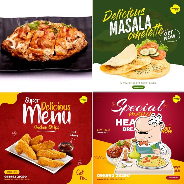 Food at Omelette Hut