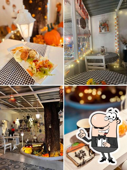 The interior of Bunnykins Cafe