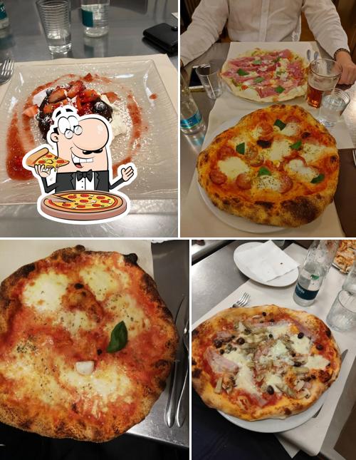 Scegli tra le molte varianti di pizza