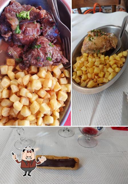 Côtelettes de porc à Café de France Les Routiers