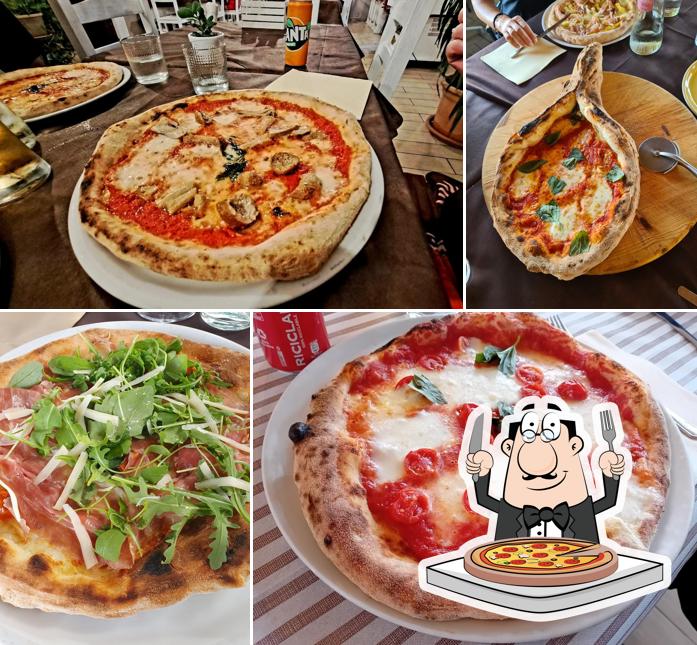 A La Taverna di Pulcinella, puoi assaggiare una bella pizza