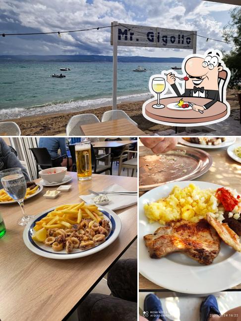 Dai un’occhiata alla foto che mostra la cibo e interni di Mr. Gigollo