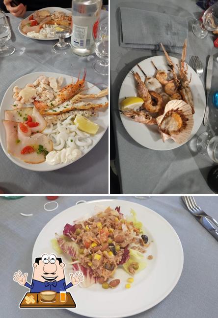 Scampi al Trattoria Il Sigillo