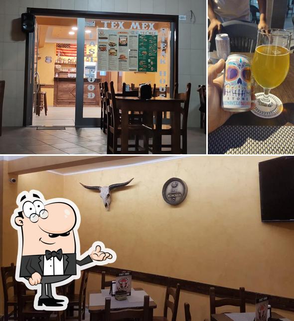 Gli interni di Country Burger