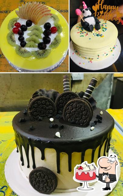 Red velvet cake at Grover Bakery