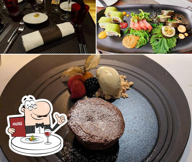 Platti al Ristorante Seven Lugano